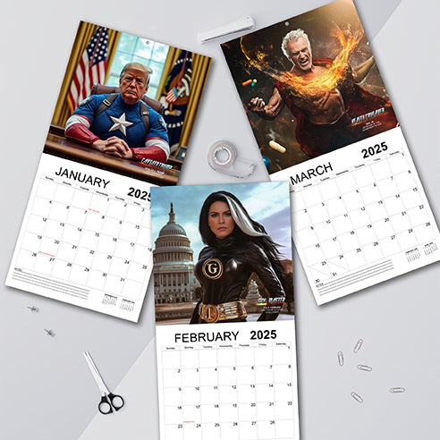 ONLY 800 LEFT!!! Trump Force Cabinet Calendar LIMITED EDITION 3500 COPIES