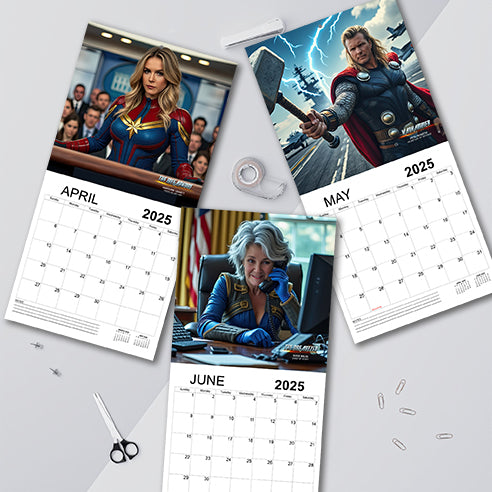ONLY 800 LEFT!!! Trump Force Cabinet Calendar LIMITED EDITION 3500 COPIES