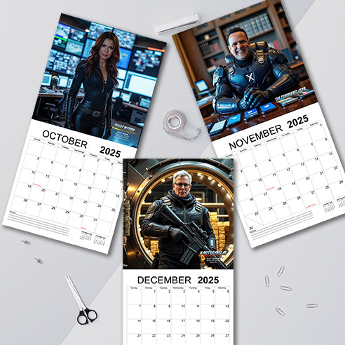 ONLY 800 LEFT!!! Trump Force Cabinet Calendar LIMITED EDITION 3500 COPIES